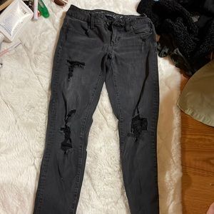American eagle black jeans